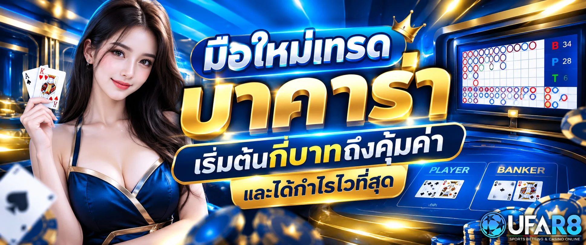 มือใหม่เทรดบาคาร่า