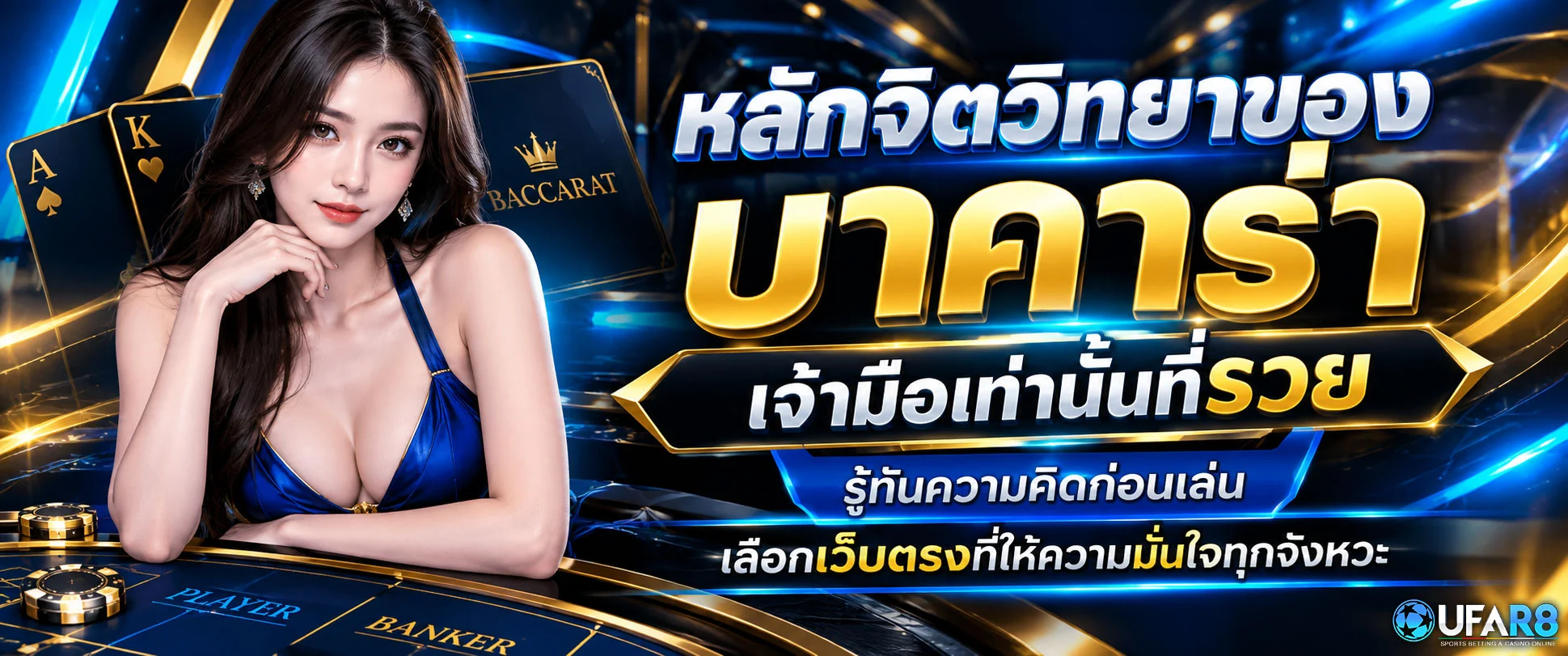 หลักจิตวิทยาของบาคาร่า-เจ้ามือเท่านั้นที่รวย
