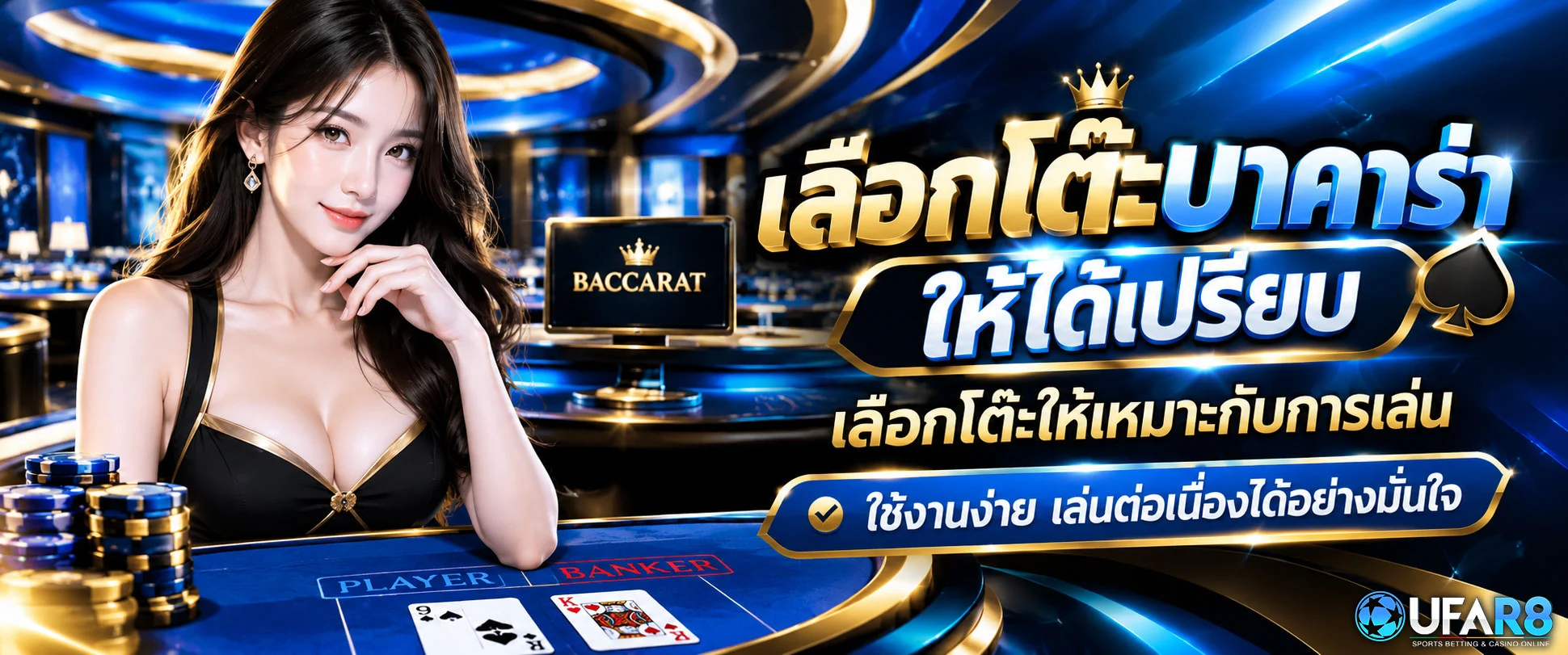 เลือกโต๊ะบาคาร่าอย่างไรให้ได้เปรียบ