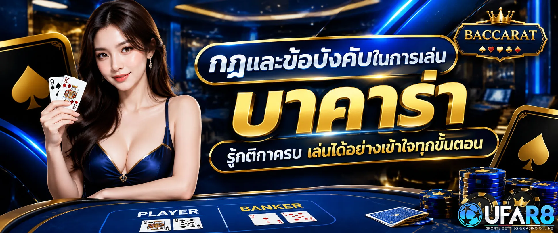 กฎและข้อบังคับในการเล่นบาคาร่า